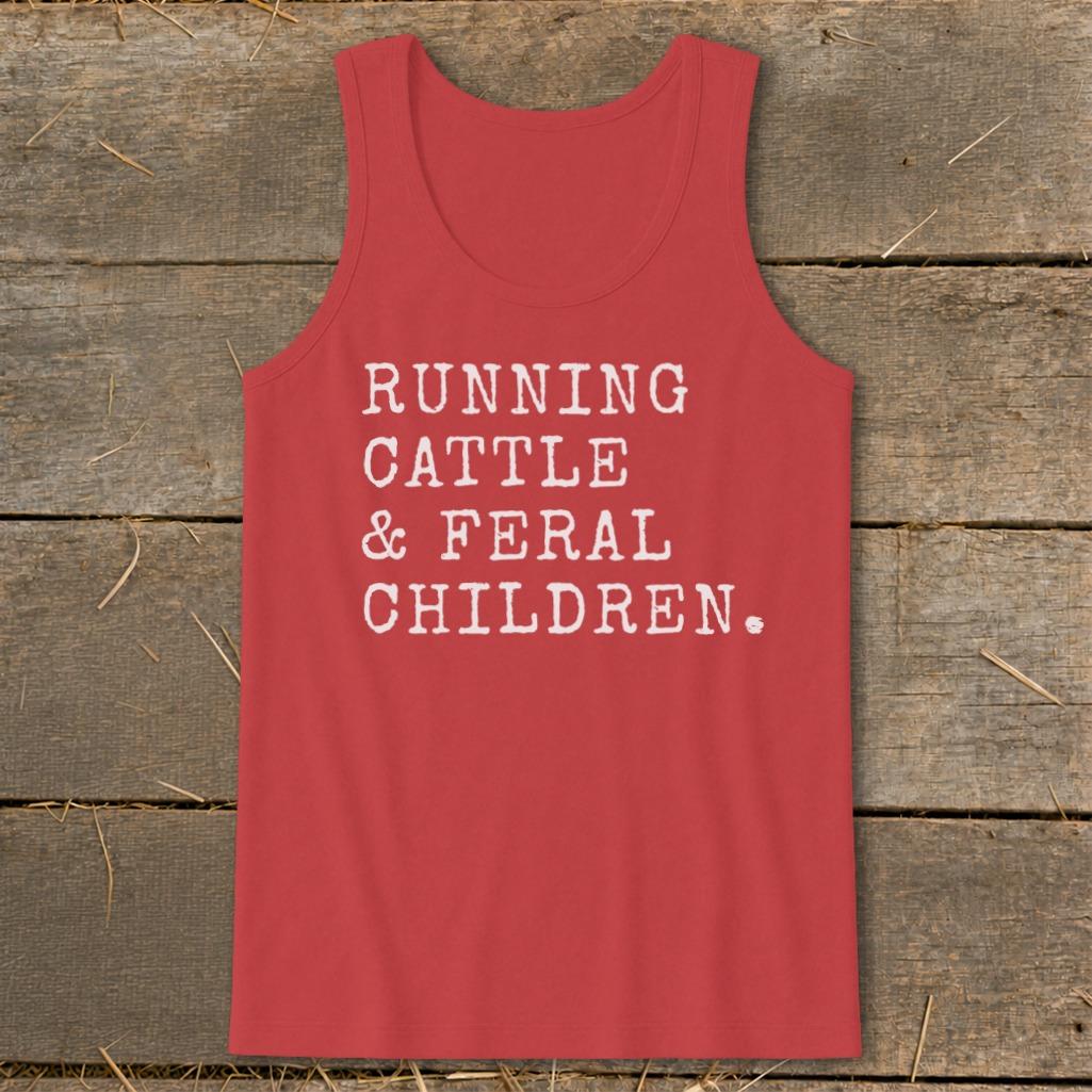 Running Cattle & Feral Children Tank Top