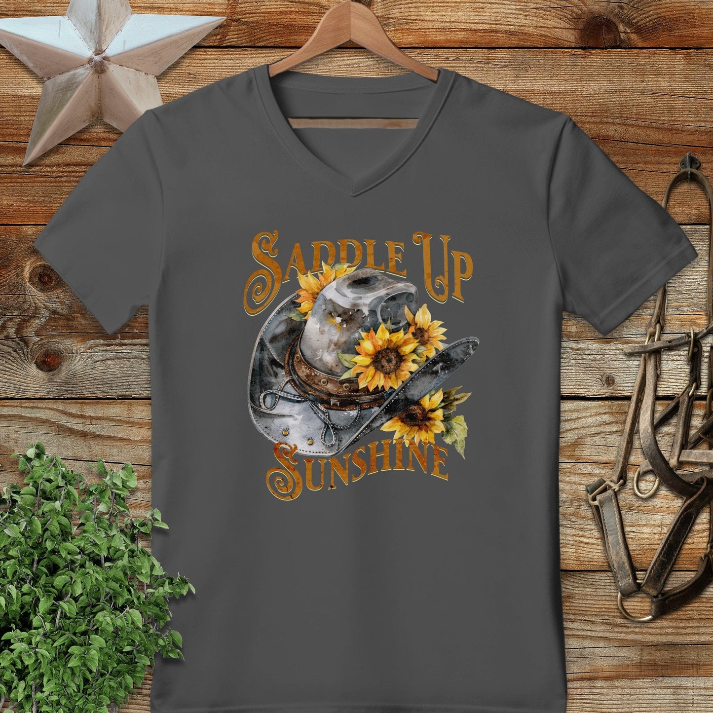 Saddle Up Sunshine V-neck