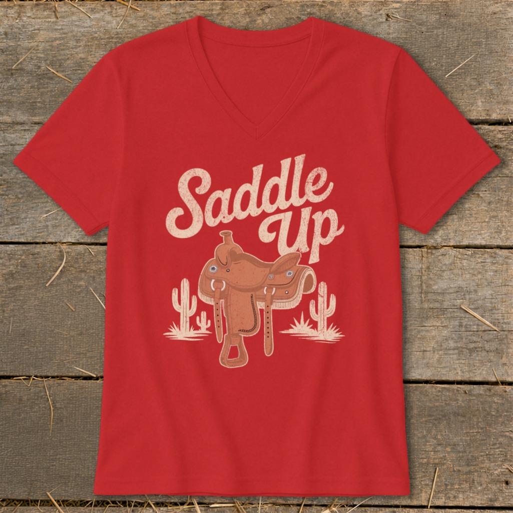 Saddle Up V-neck
