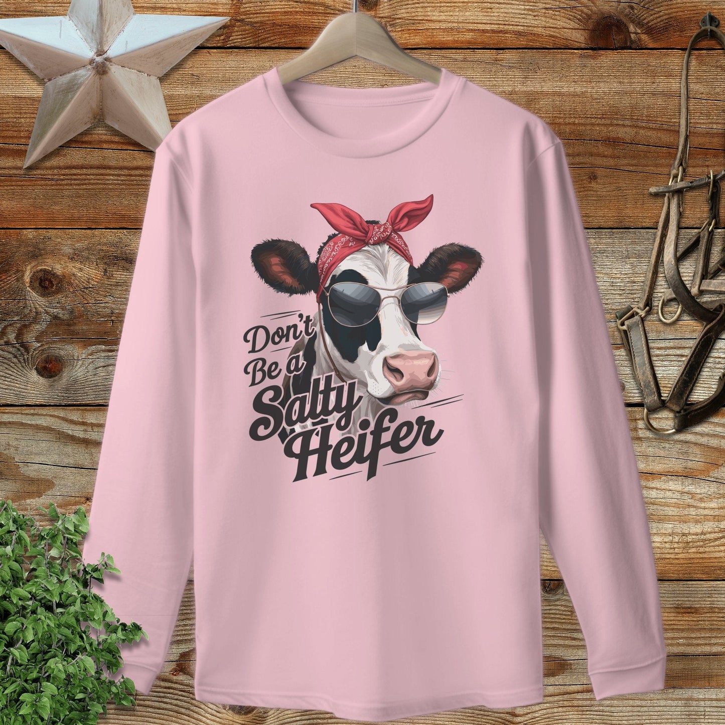 Salty Heifer Long Sleeve Tee