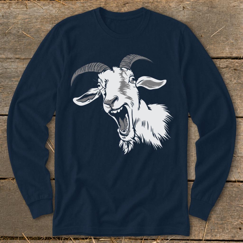 Screaming Goat Long Sleeve Tee