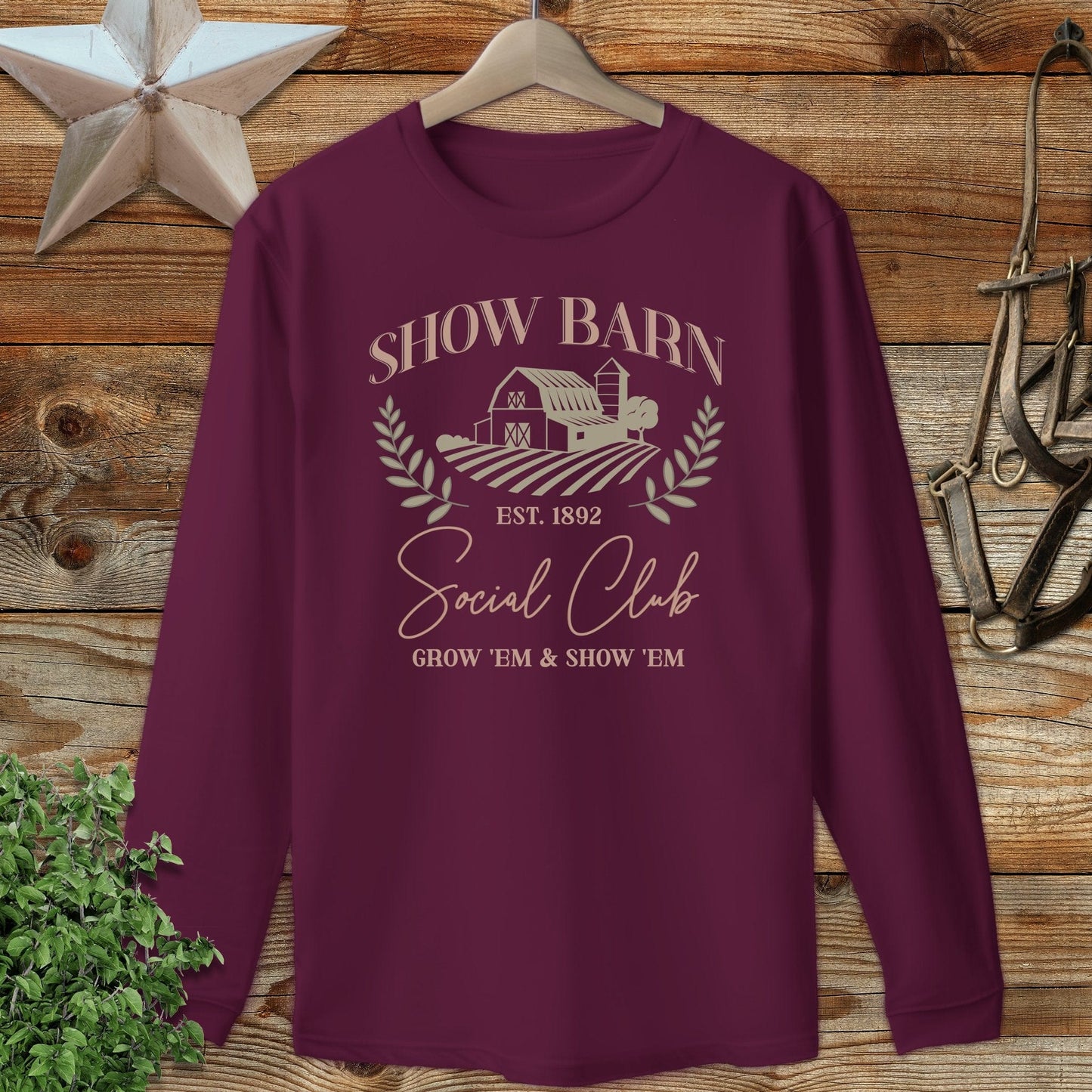 Show Barn Social Club Long Sleeve Tee