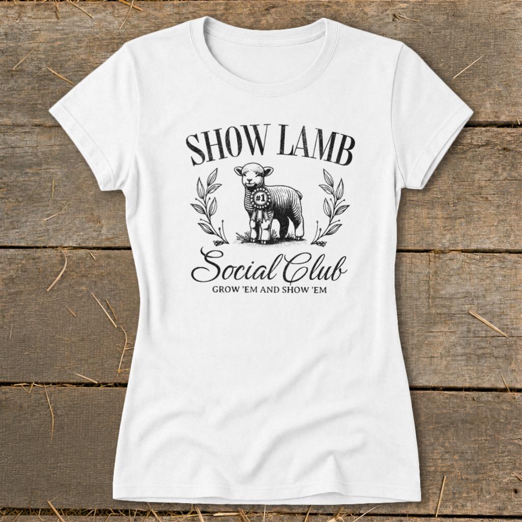 Show Lamb Social Club Ladies Tee