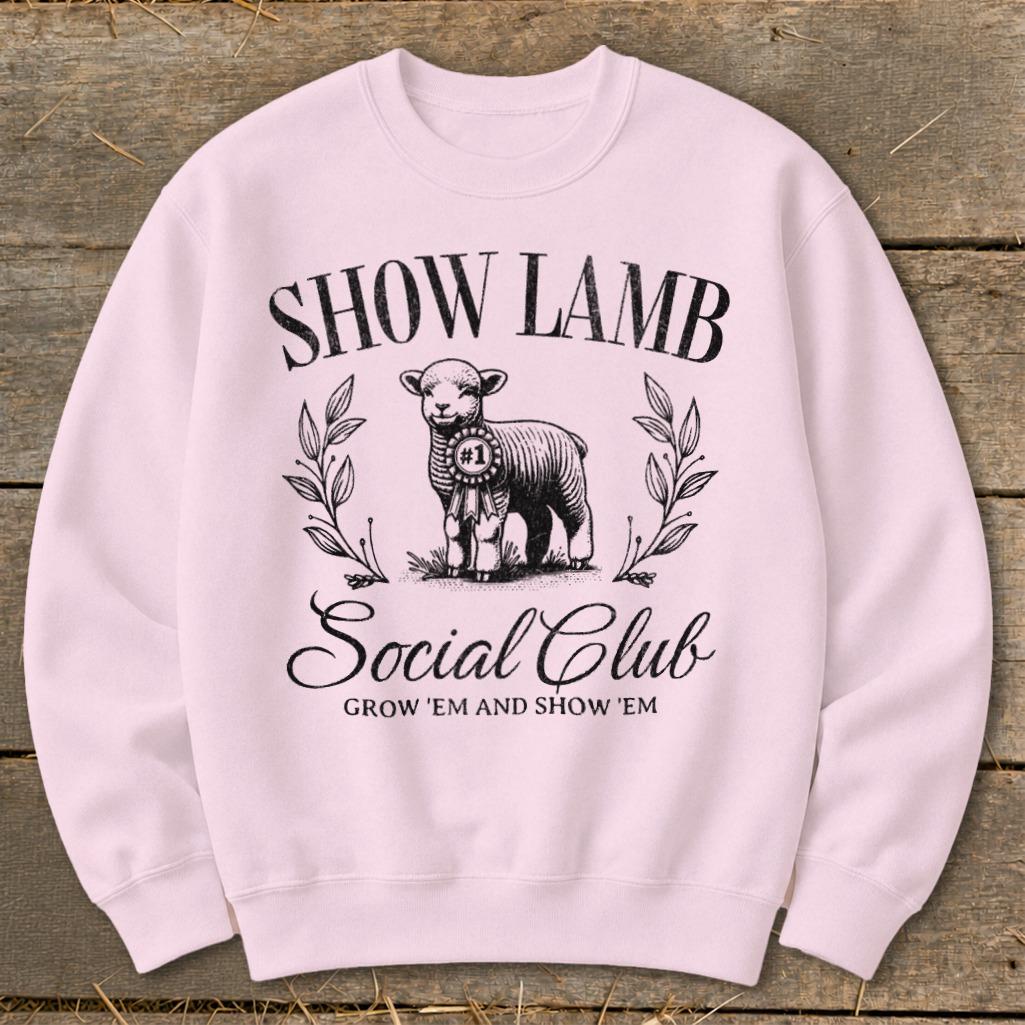Show Lamb Social Club Sweatshirt