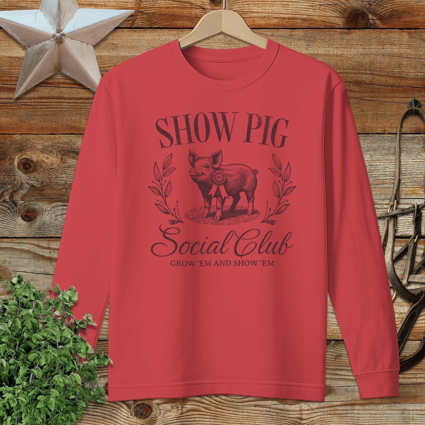 Show Pig Social Club Long Sleeve Tee