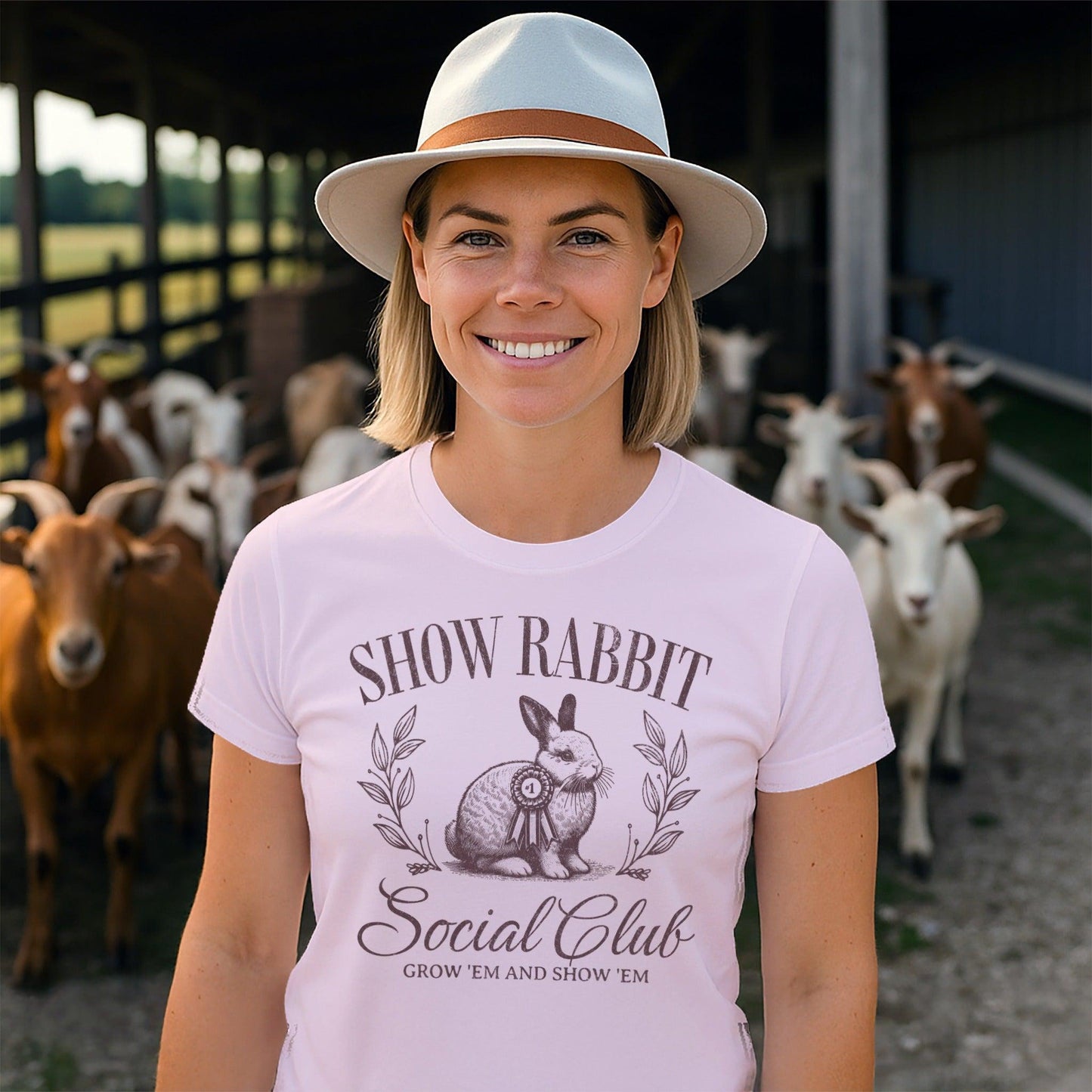 Show Rabbit Social T-shirt