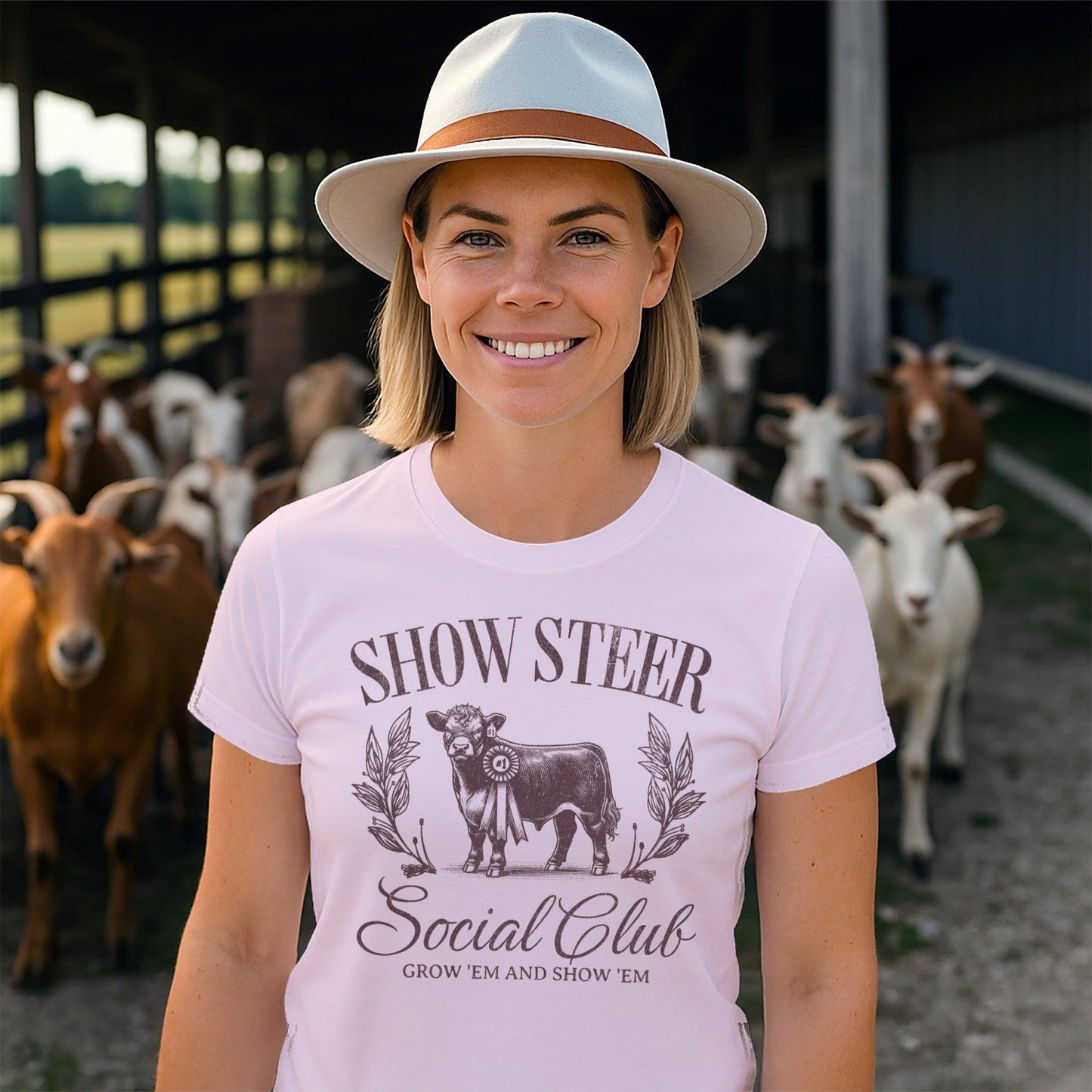 Show Steer Social T-shirt