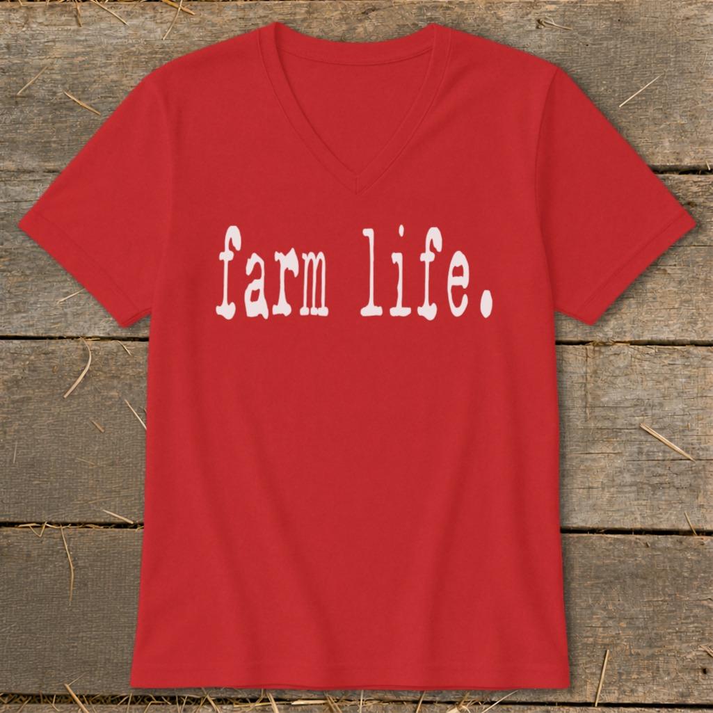 Simple Farm Life V-neck