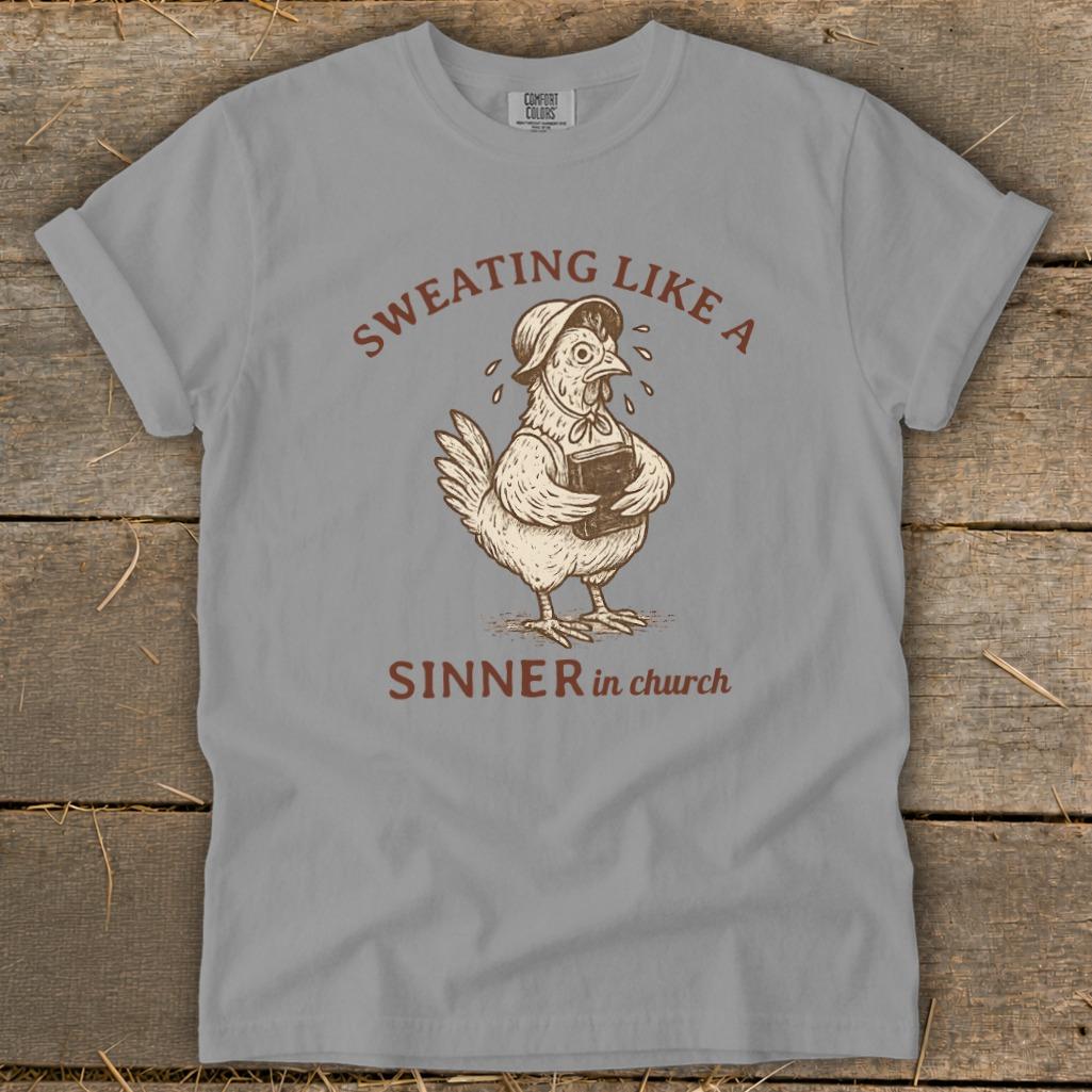 Sinner in Church Signature Tee