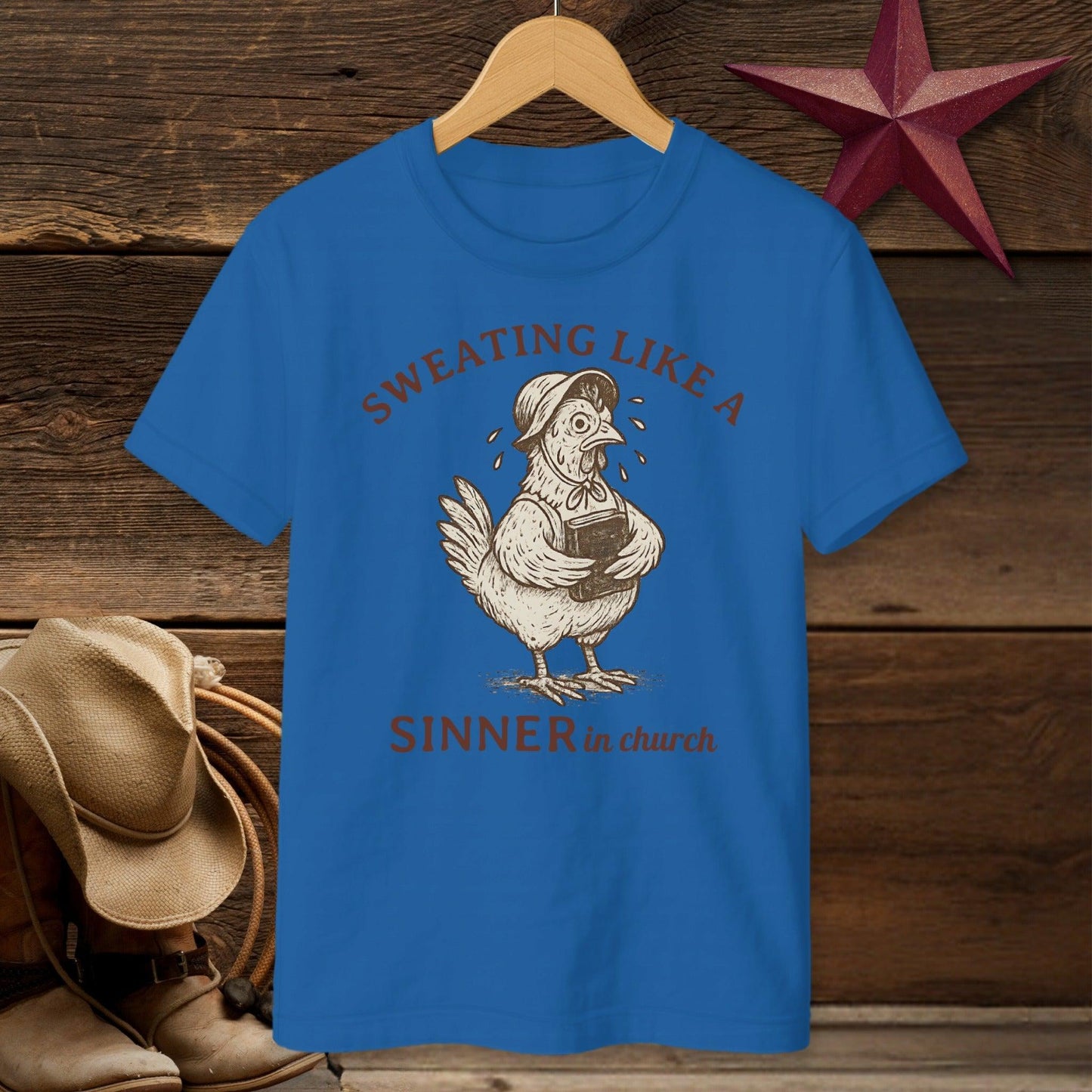 Sinner in Church T-Shirt (Youth)