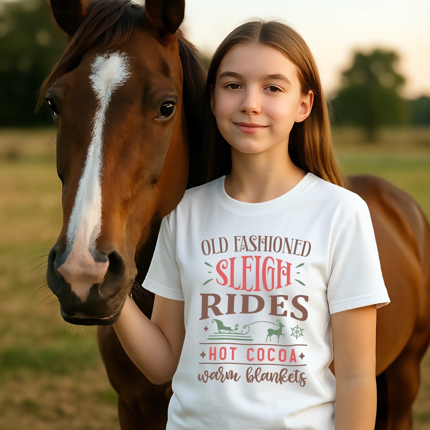 Sleigh Rides Hot Cocoa T-shirt (Youth)