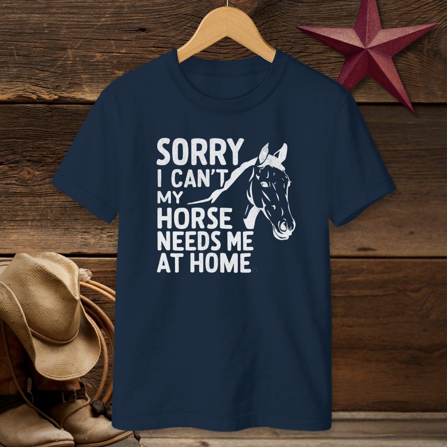 Sorry I Can't T-shirt (Youth)