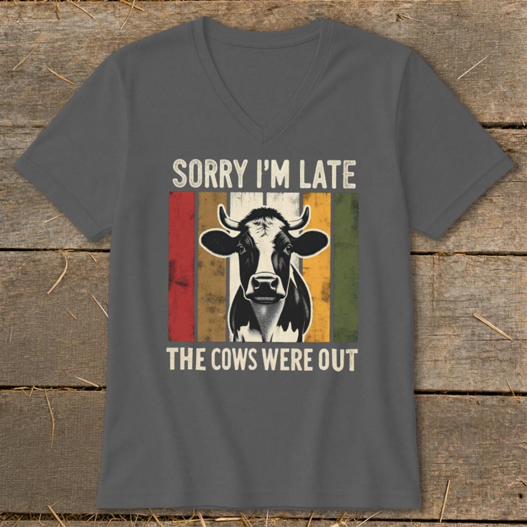 Sorry I'm Late V-neck