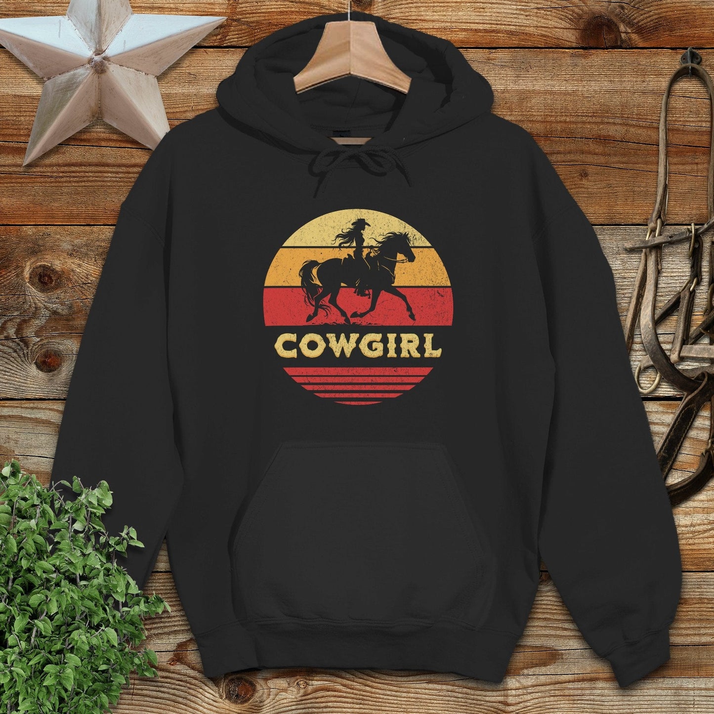 Sunset Cowgirl Hoodie