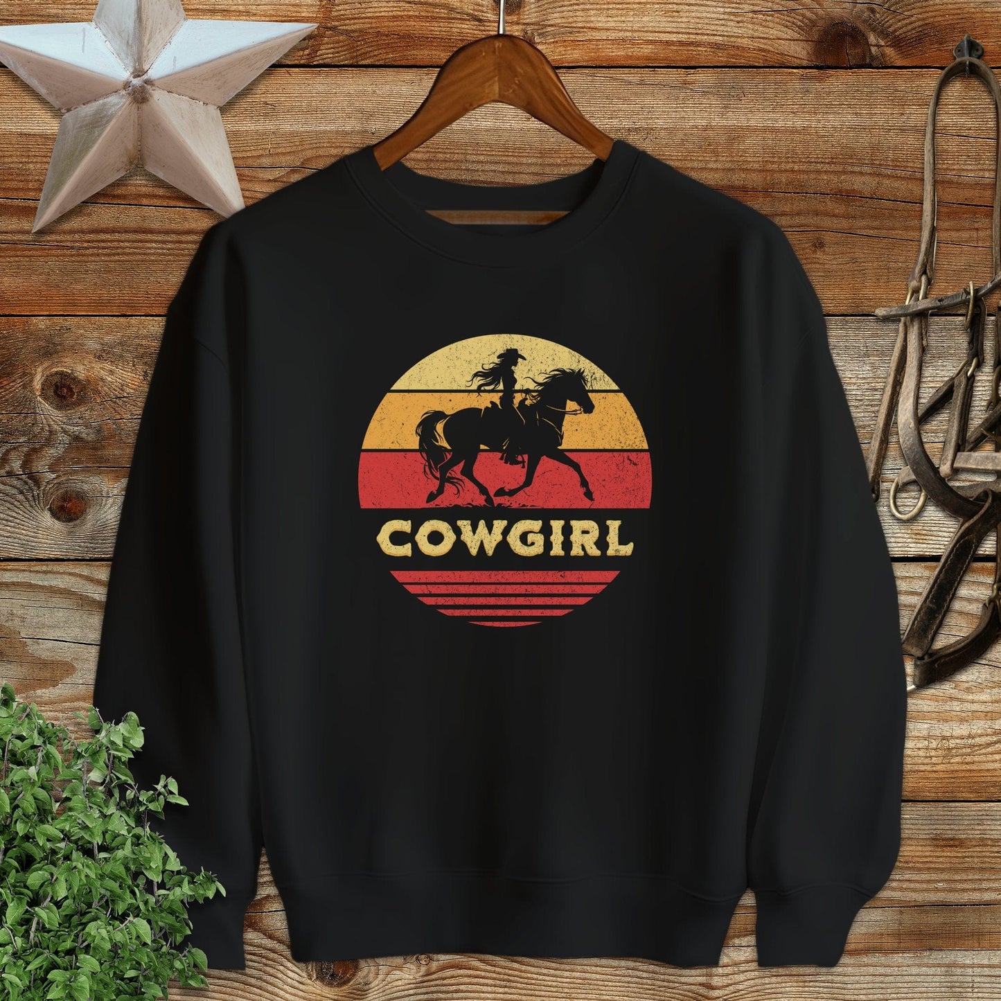 Sunset Cowgirl Sweatshirt