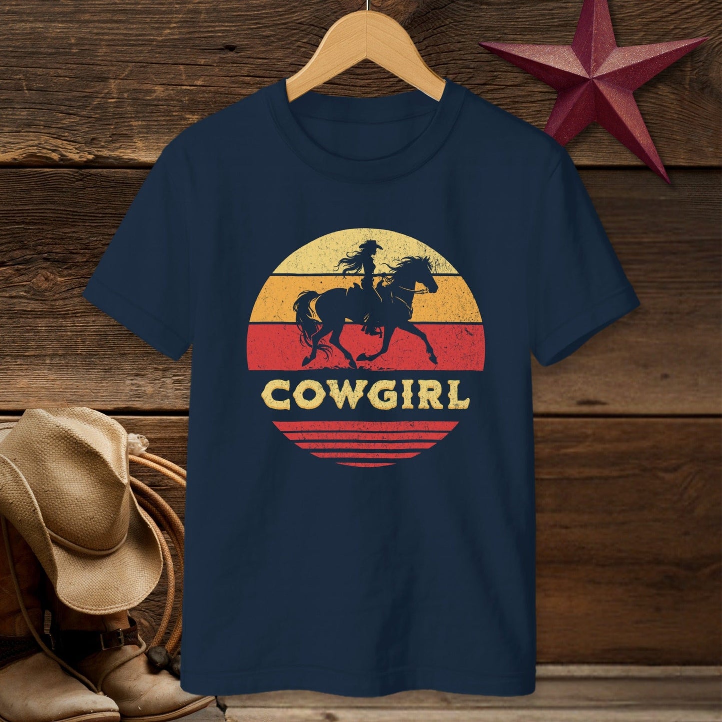 Sunset Cowgirl T-Shirt (Youth)