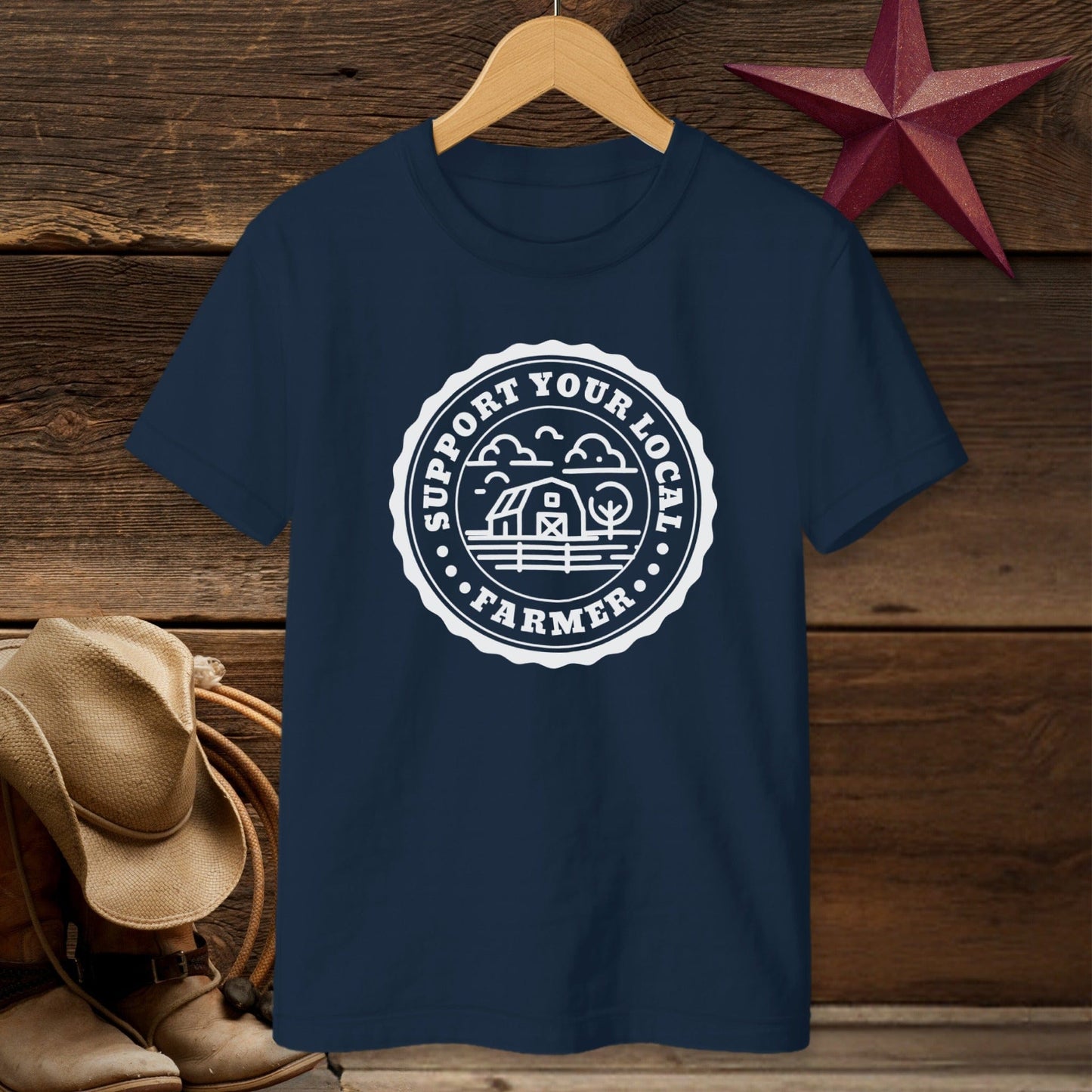 Support Local Farmer T-shirt (Youth)