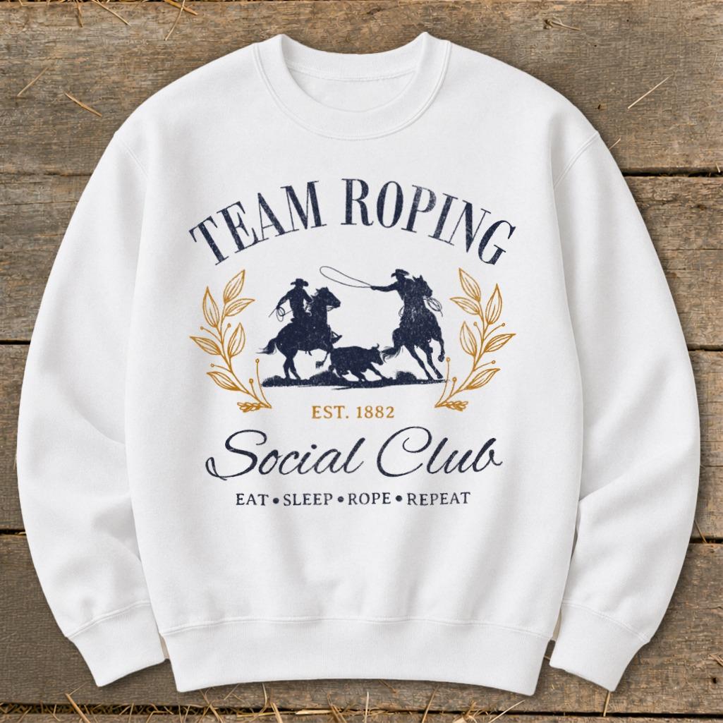 Team Roping Social Sweatshirt