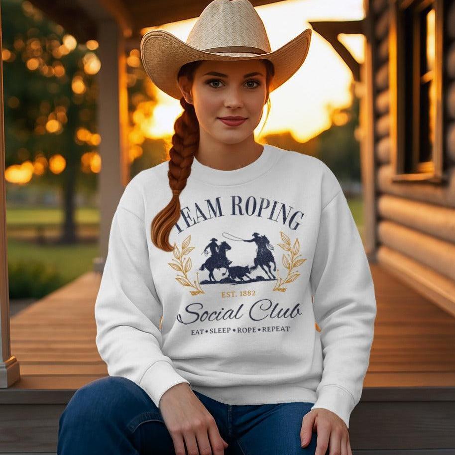 Team Roping Social Sweatshirt