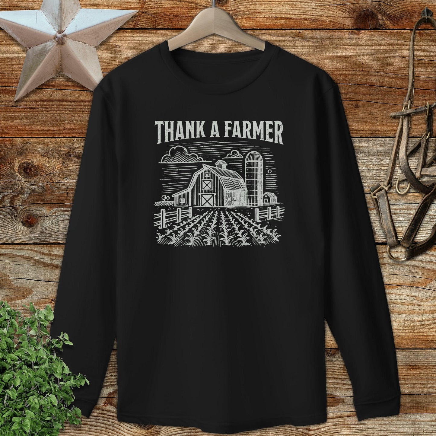 Thank a Farmer Long Sleeve Tee