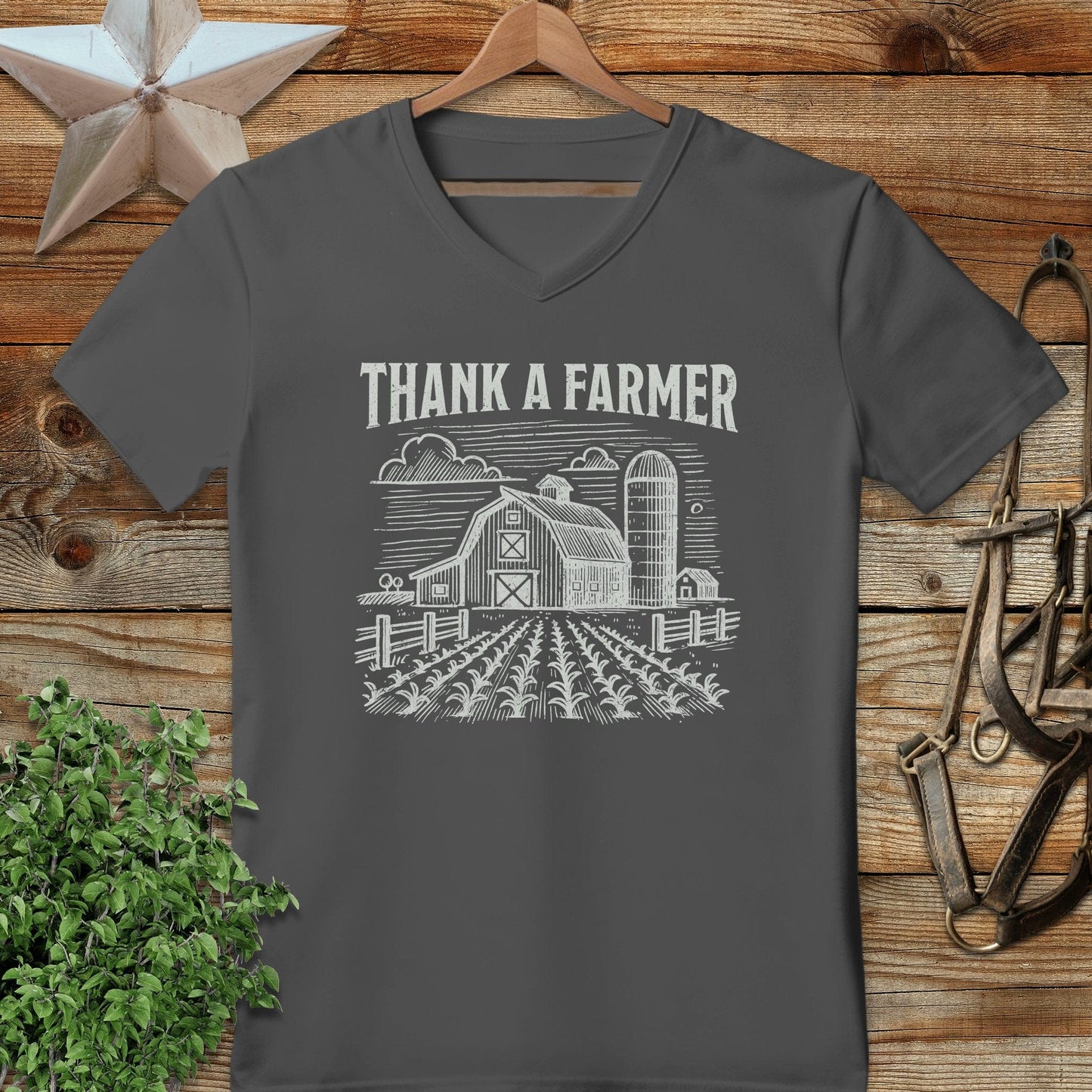 Thank a Farmer V-neck