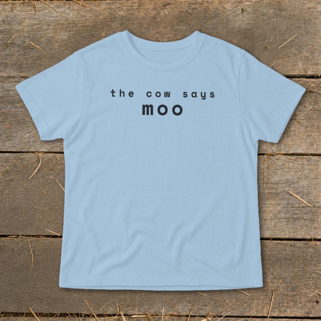 The Cow Says Moo Infant Tee