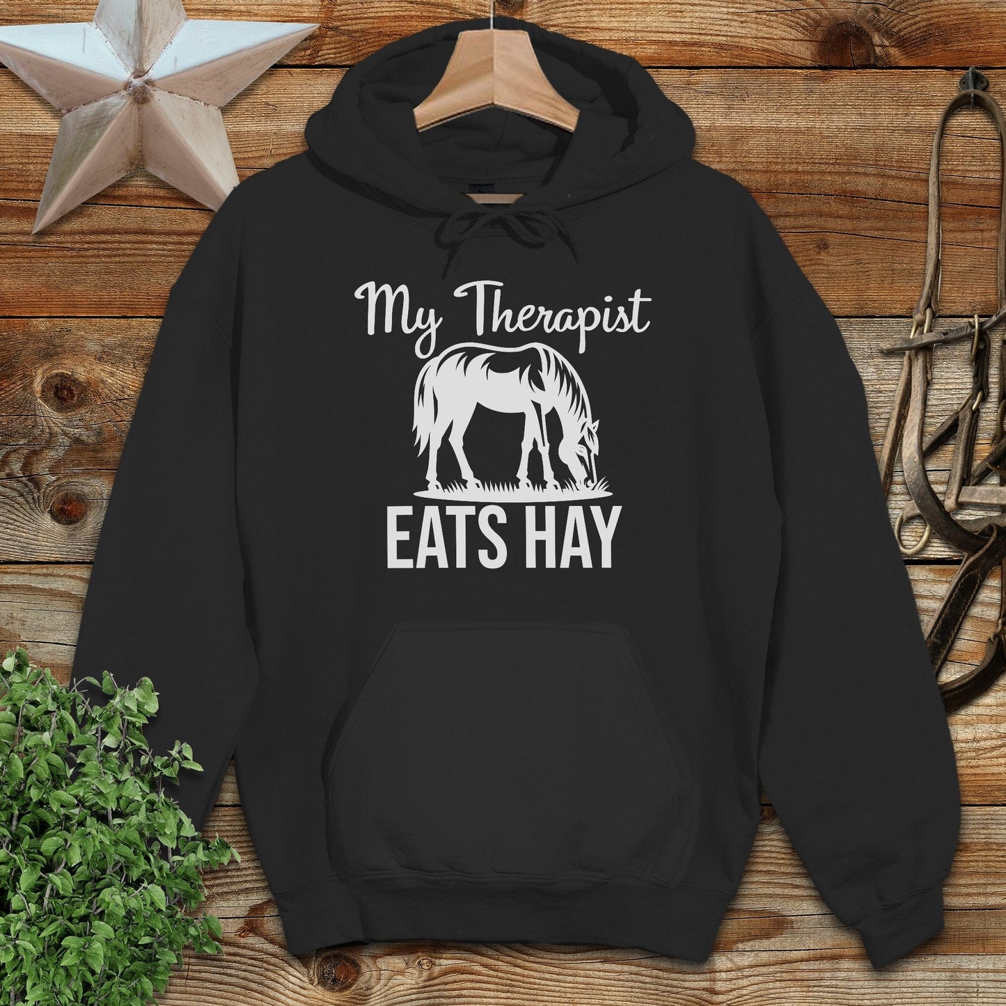 Therapist Eats Hay Hoodie