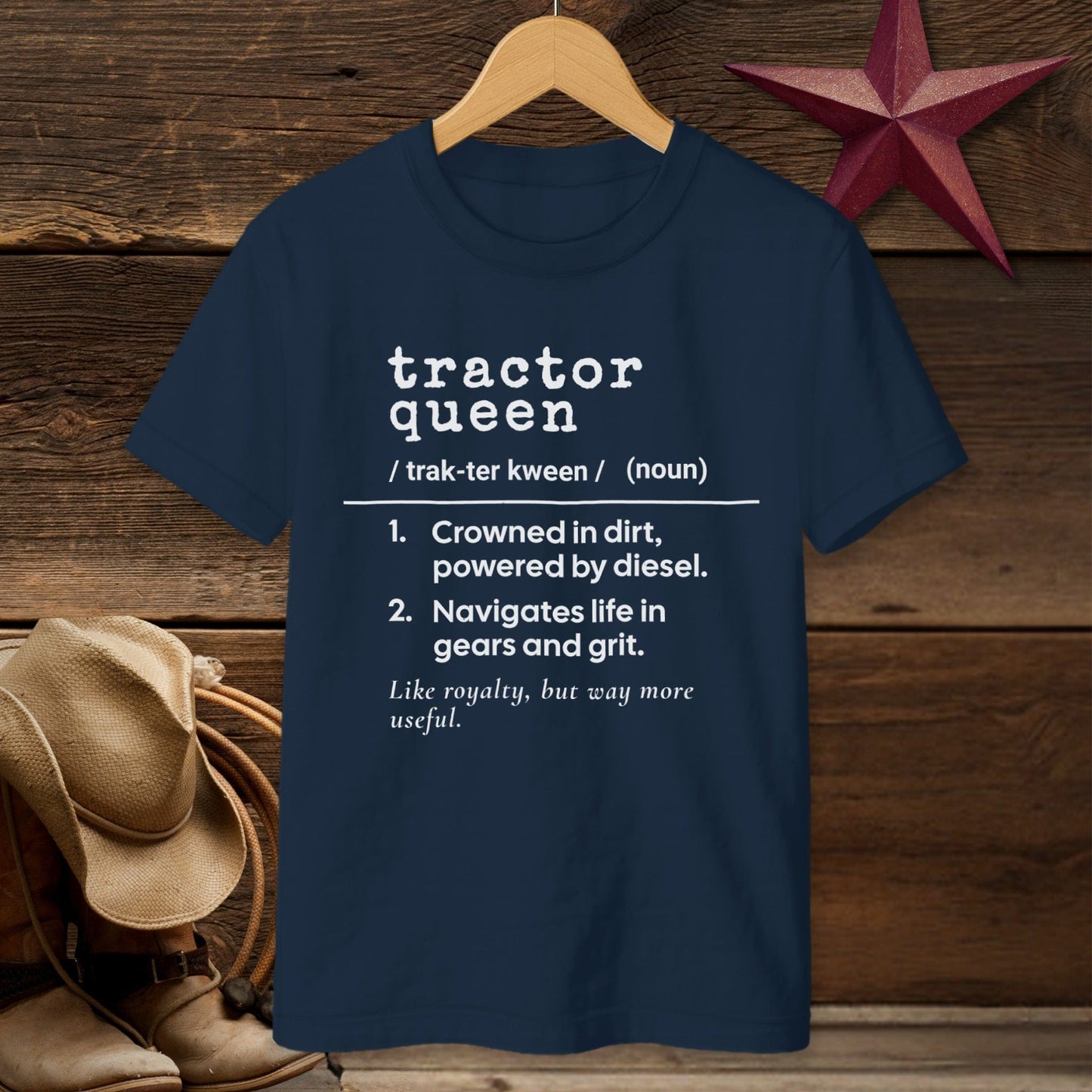 Tractor Queen Definition T-shirt (Youth)