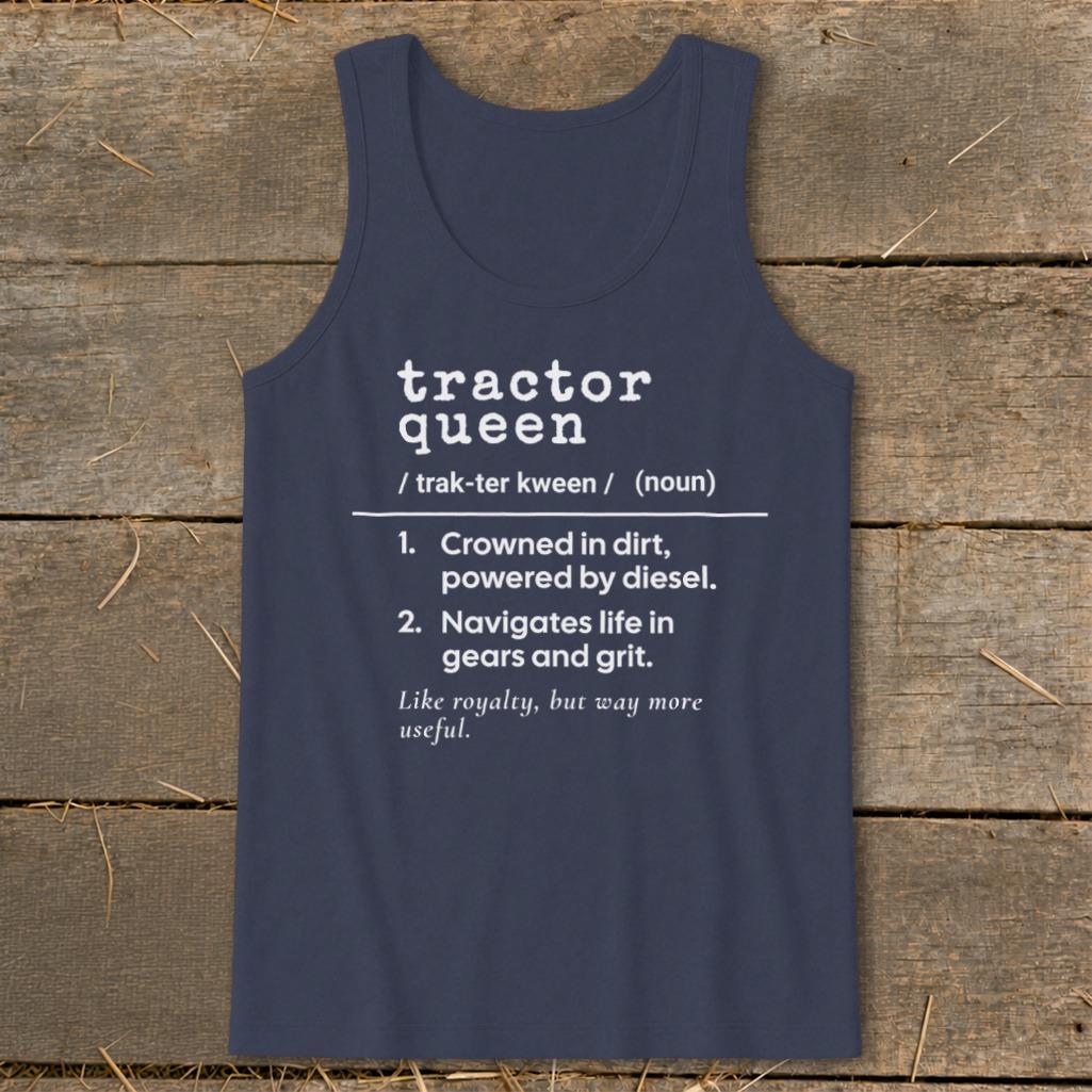 Tractor Queen Definition Tank Top