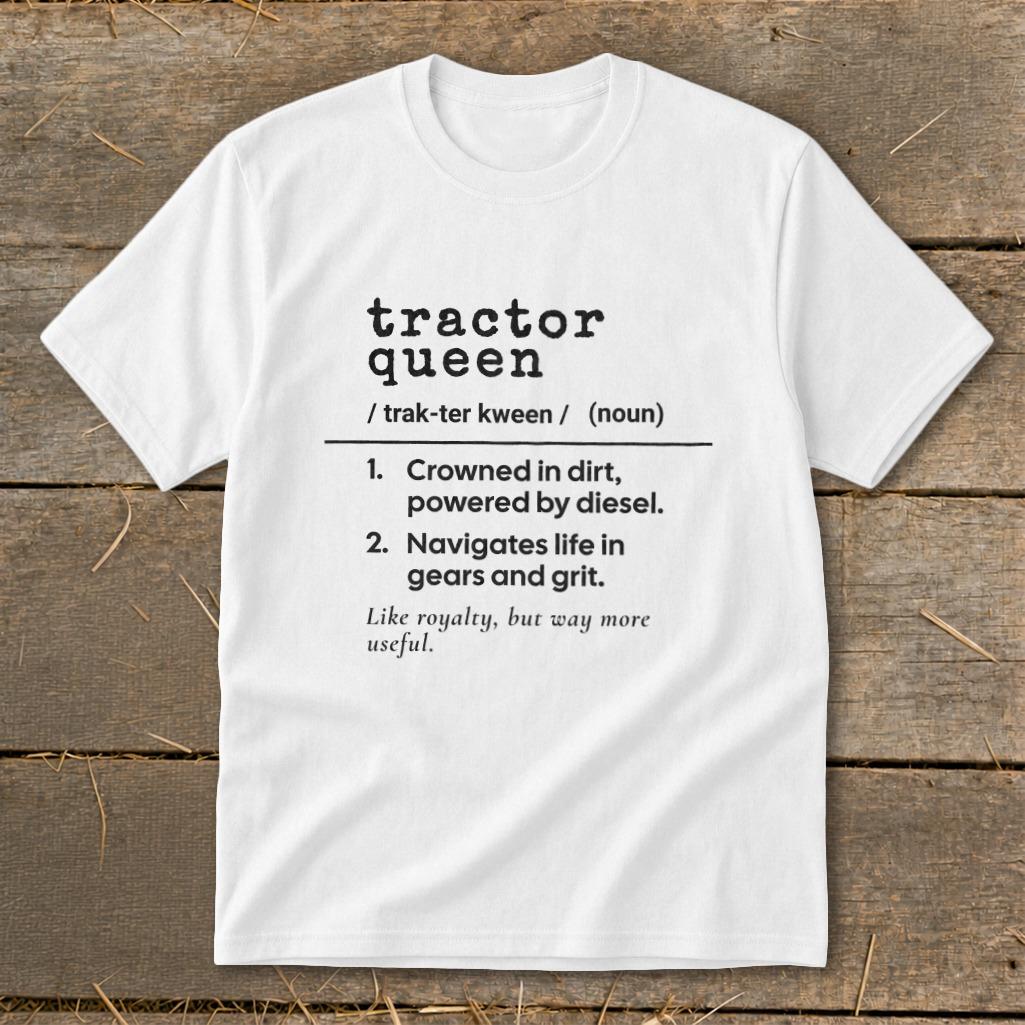 Tractor Queen Definition Youth Tee