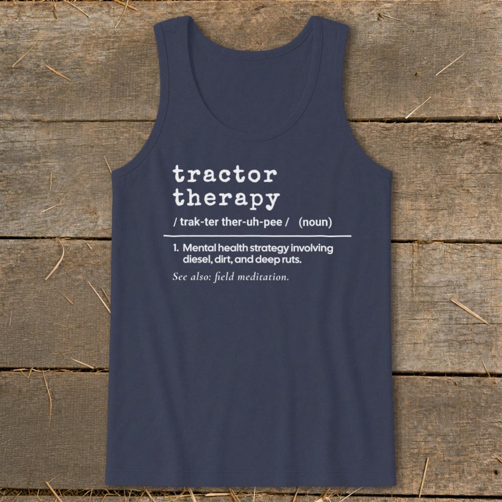 Tractor Therapy Definition Tank Top