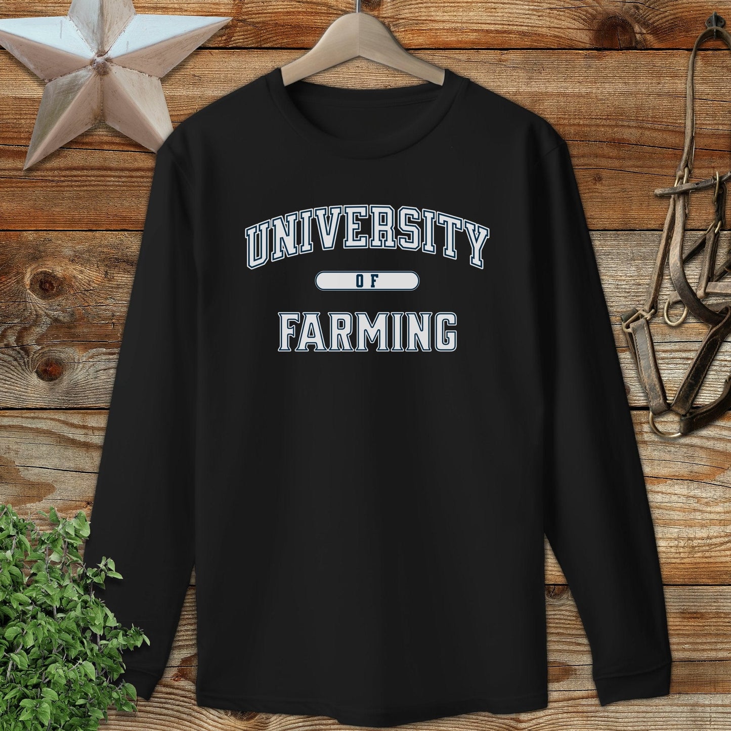 University Of Farming Long Sleeve Tee