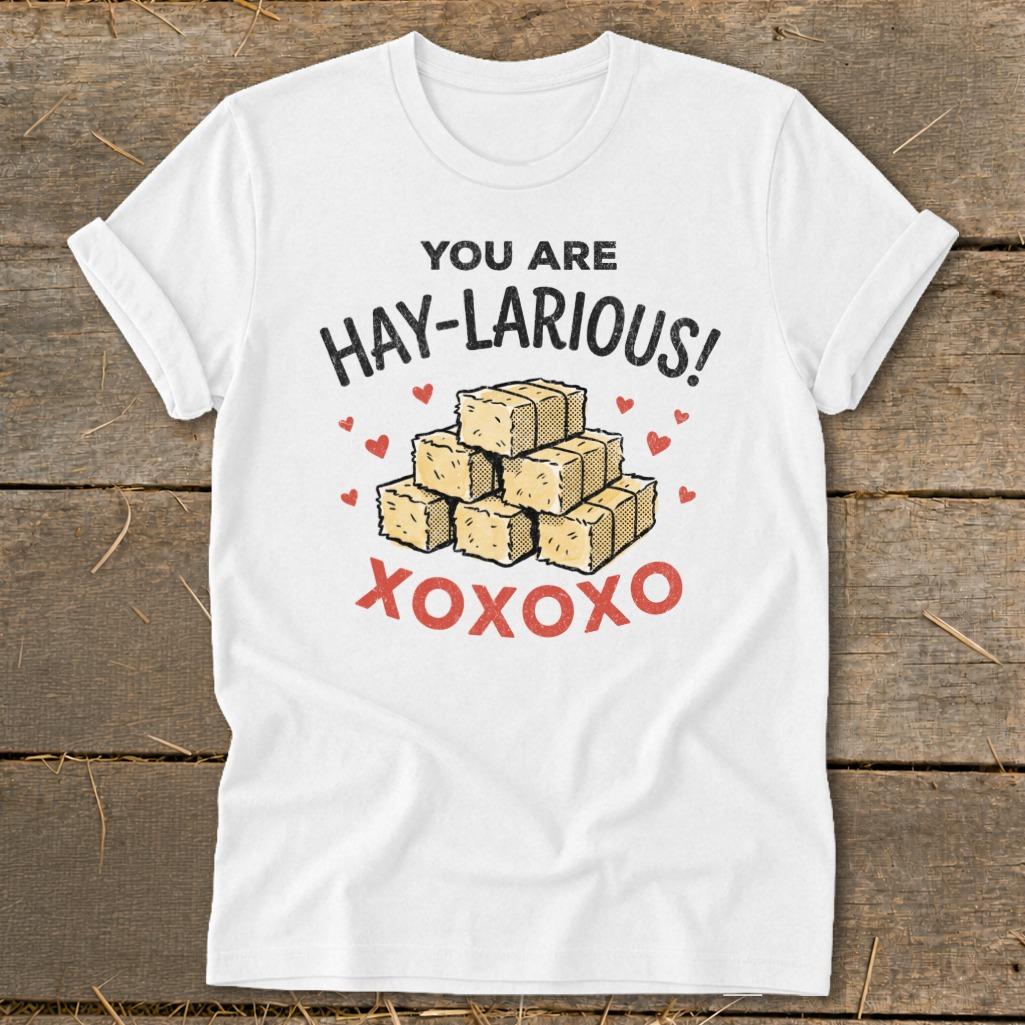 Valentines Card - Hay-Larious Softstyle Tee