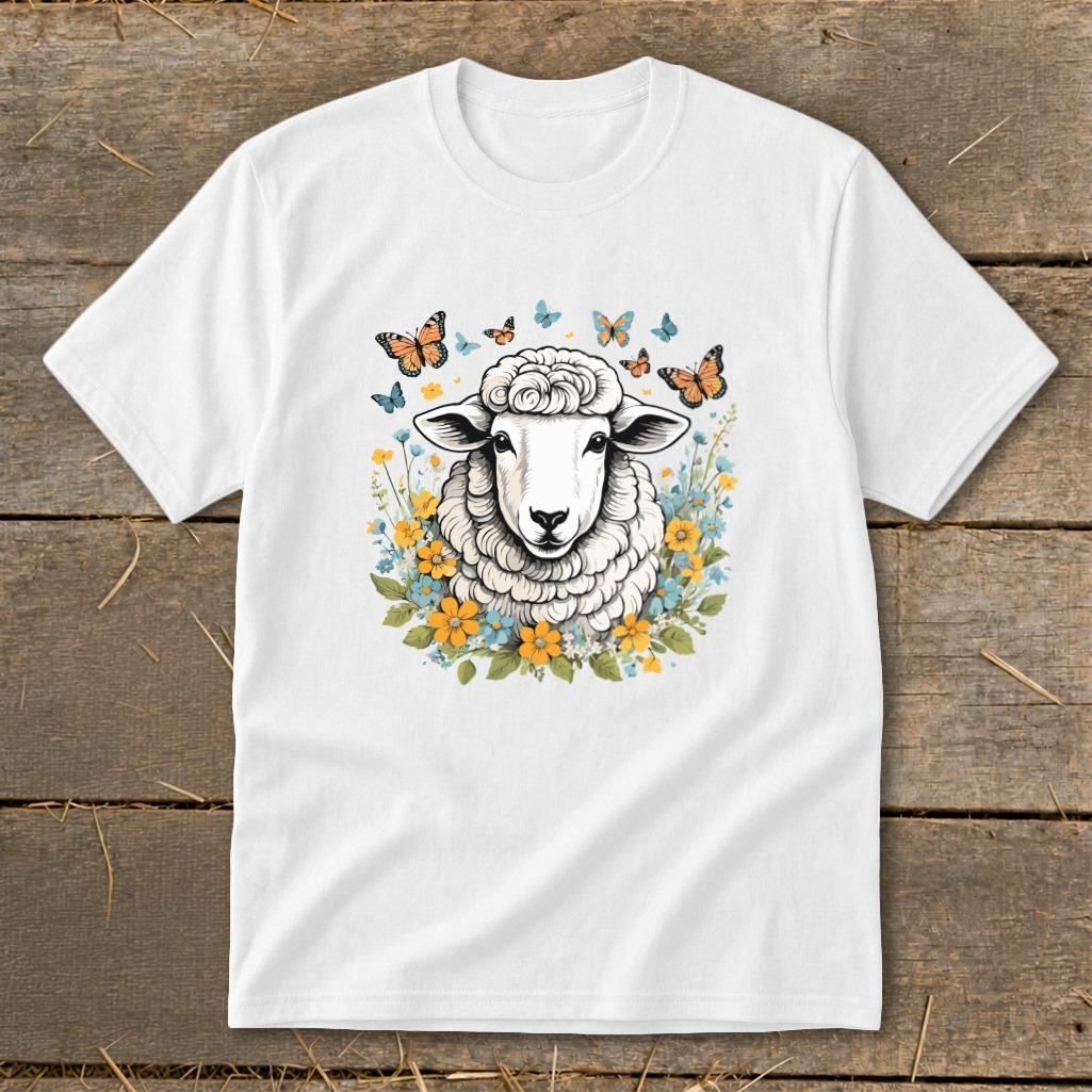 Whimsical Sheep Youth Tee