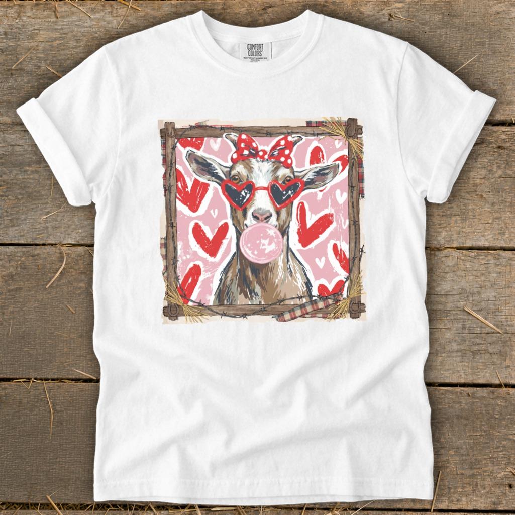 Whimsical Valentine - Goat Signature Tee