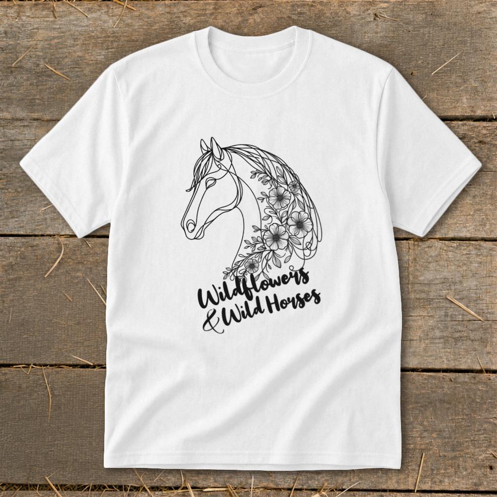 Wildflowers And Wild Horses Youth Tee