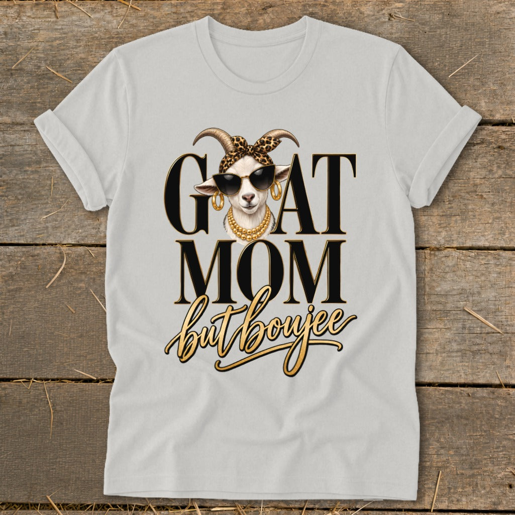 Goat Mom but Boujee Softstyle Tee