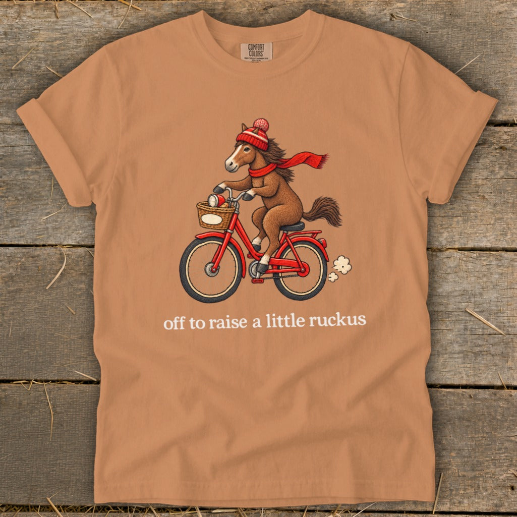 Off To Raise a Little Ruckus Signature Tee