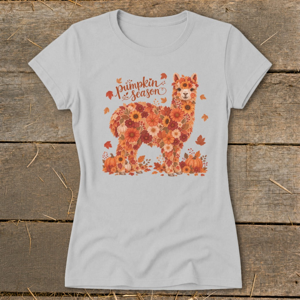 Fall Floral Alpaca Ladies Tee
