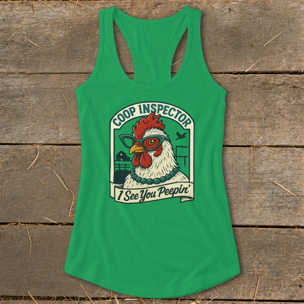 Coop Inspector Racerback Tank