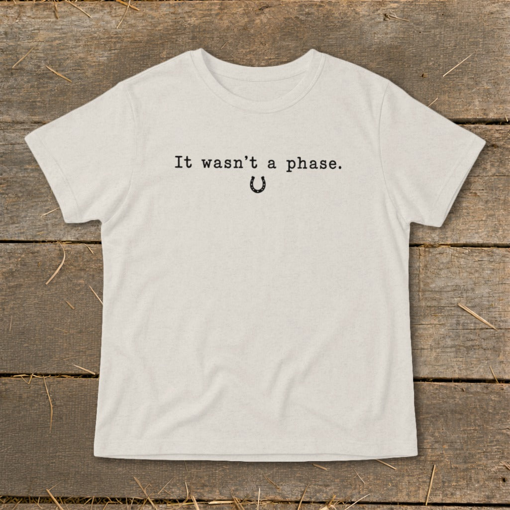 It Wasn't a Phase Horseshoe Infant Tee