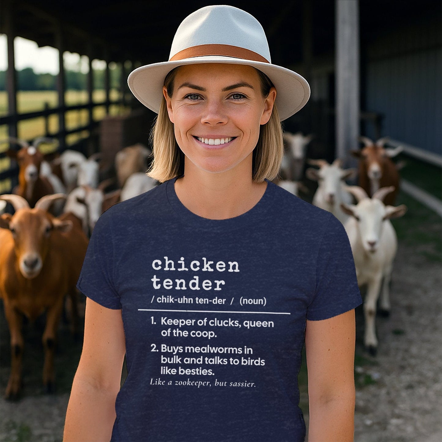 Physical Item Chicken Tender Definition T-shirt