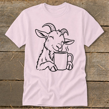 Morning Coffee Goat Classic Tee