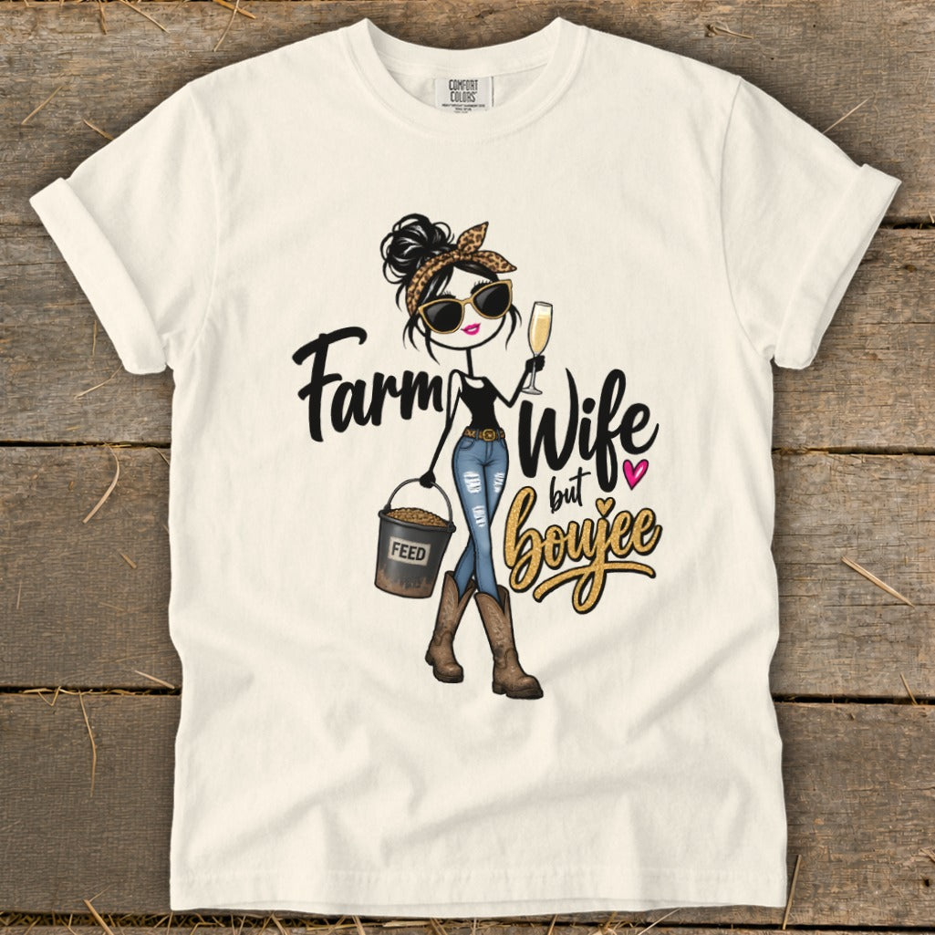 Boujee Farm Wife Signature Tee