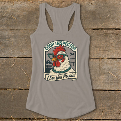 Coop Inspector Racerback Tank