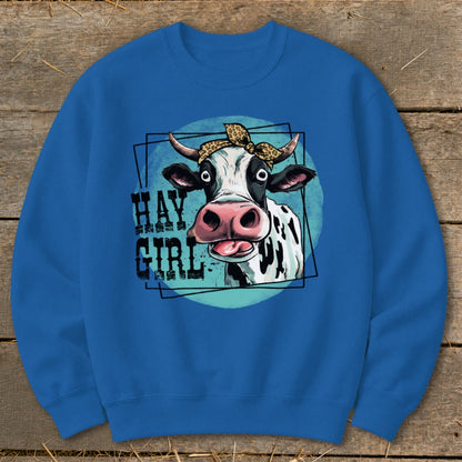 Hay Girl Sweatshirt