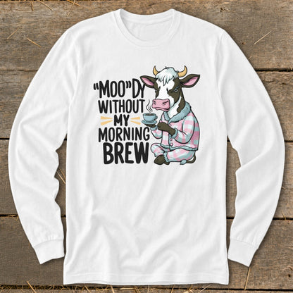 Moody Morning Brew Long Sleeve Tee