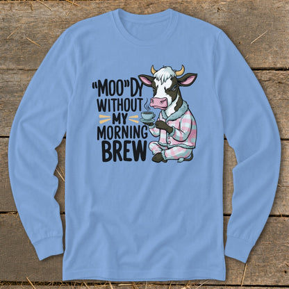 Moody Morning Brew Long Sleeve Tee