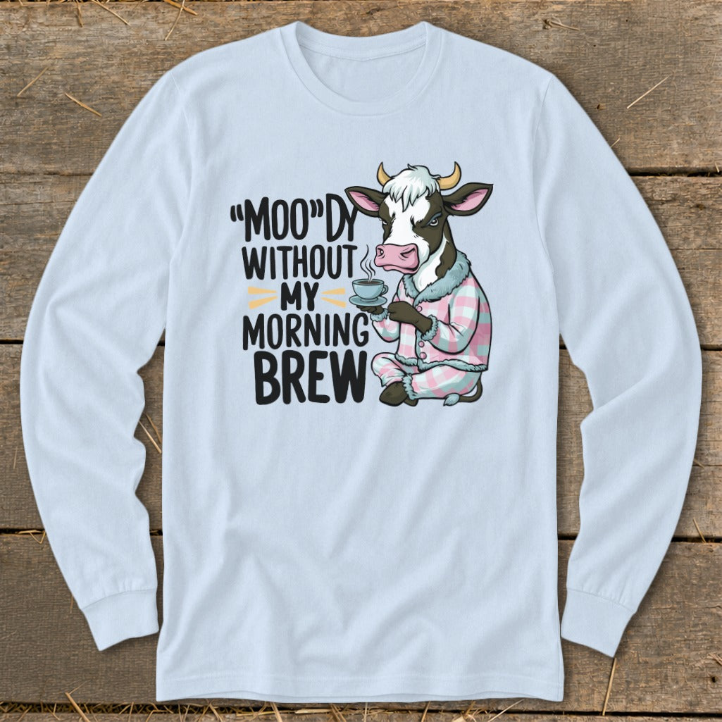 Moody Morning Brew Long Sleeve Tee