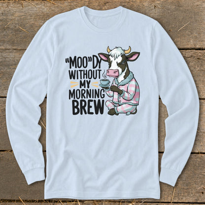 Moody Morning Brew Long Sleeve Tee